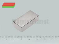 30x15x6 mm SH42 NEODYM mágnes hasáb