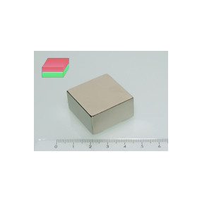 30x30x15 mm N45 NEODYM mágnes hasáb