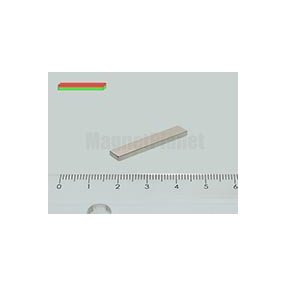 30x4x2 mm N42 NEODYM mágnes hasáb
