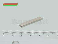 30x4x2 mm N42 NEODYM mágnes hasáb