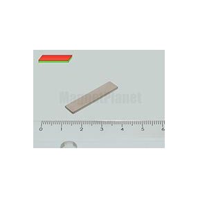 30x6x2 mm SH45 NEODYM mágnes hasáb