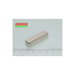 40x10x10 mm N42 NEODYM mágnes hasáb