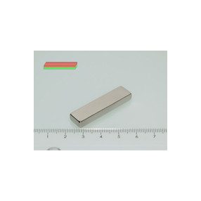 40x10x5 mm N42 NEODYM mágnes hasáb