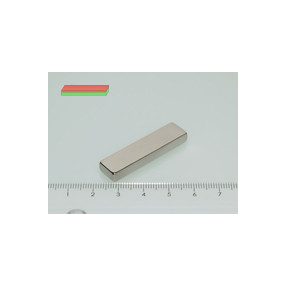 40x10x5 mm N45 NEODYM mágnes hasáb