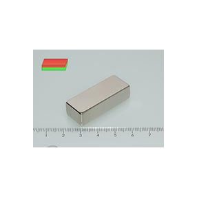 40x15x10 mm N42 NEODYM mágnes hasáb