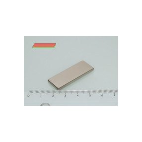 40x15x3 mm N42 NEODYM mágnes hasáb