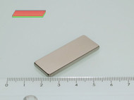 40x15x3 mm N42 NEODYM mágnes hasáb