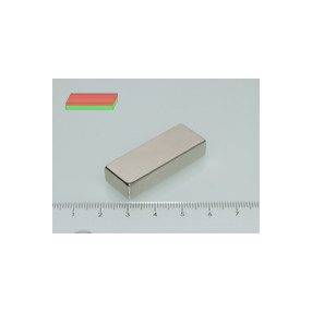 40x15x8 mm N52 NEODYM mágnes hasáb