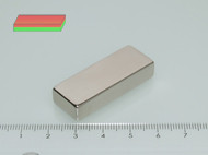 40x15x8 mm N52 NEODYM mágnes hasáb