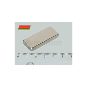 40x18x5 mm N35 NEODYM mágnes hasáb