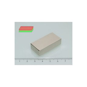 40x20x10 mm N42 NEODYM mágnes hasáb