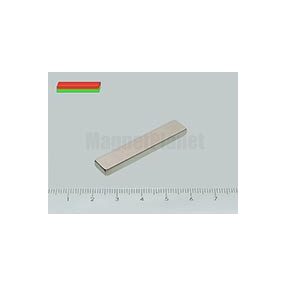 40x7x3 mm N38 NEODYM mágnes hasáb