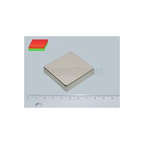 45x45x6 mm N42 NEODYM mágnes hasáb