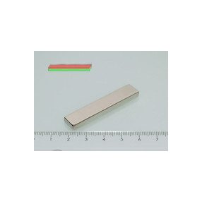 50x10x4 mm N42 NEODYM mágnes hasáb