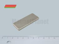 50x30x3 mm N42 NEODYM mágnes hasáb