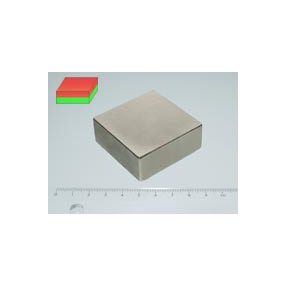 50x50x20 mm N45 NEODYM mágnes hasáb