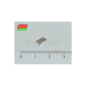 6x4x2 mm H44 NEODYM mágnes hasáb
