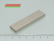 60x15x5 mm N42 NEODYM mágnes hasáb