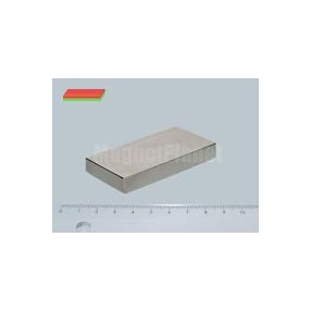 60x30x10 mm N45 NEODYM mágnes hasáb