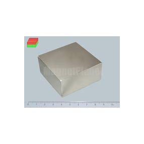 60x60x30 mm N45 NEODYM mágnes hasáb