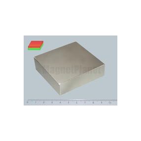 70x70x20 mm N45 NEODYM mágnes hasáb