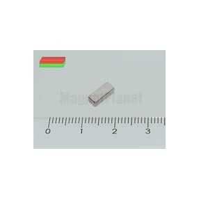 8x3x2 mm H44 NEODYM mágnes hasáb