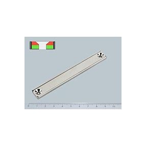 B-POT 100x13x5 mm NEODYM felcsavarozható mágnes hasáb