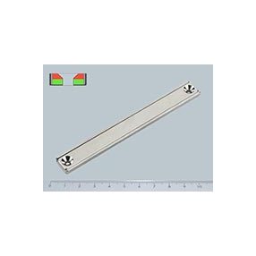 B-POT 110x13x5 mm NEODYM felcsavarozható mágnes hasáb