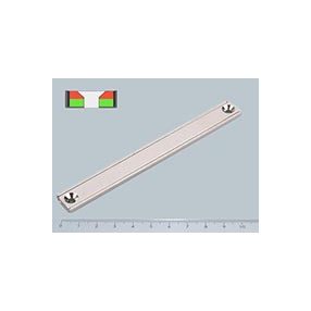 B-POT 120x13x5 mm NEODYM felcsavarozható mágnes hasáb