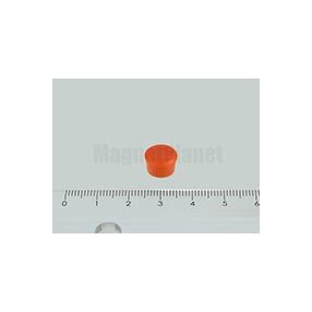 Irodai tábla mágnes 10 mm FERRIT narancssárga