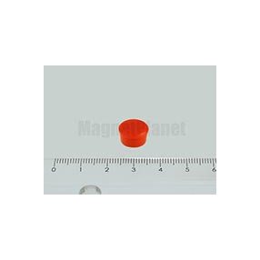 Irodai tábla mágnes 10 mm FERRIT piros