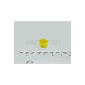 Irodai tábla mágnes 10 mm FERRIT sárga