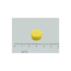 Irodai tábla mágnes 16 mm FERRIT sárga