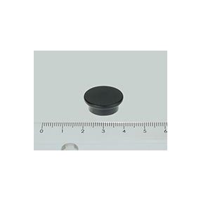 Irodai tábla mágnes 20 mm FERRIT fekete