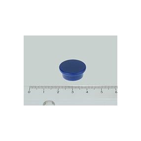 Irodai tábla mágnes 20 mm FERRIT kék