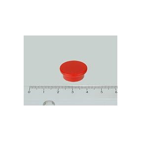 Irodai tábla mágnes 20 mm FERRIT piros