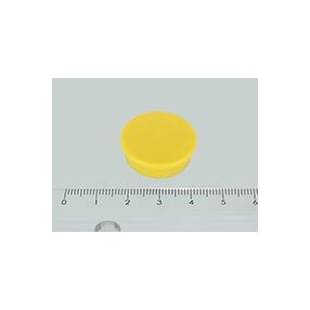 Irodai tábla mágnes 25 mm FERRIT sárga