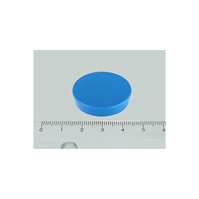 Irodai tábla mágnes 30 mm FERRIT világoskék