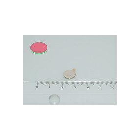 10x2 mm N35 öntapadós NEODYM mágnes korong