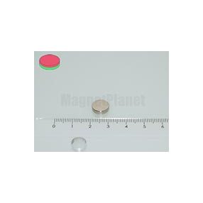 10x2,5 mm N42 NEODYM mágnes korong