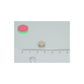 10x3 mm N52 NEODYM mágnes korong