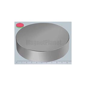 120x20 mm N45 NEODYM mágnes korong