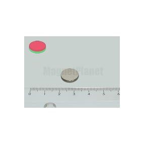 13x2 mm N45 NEODYM mágnes korong