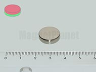 15x4 mm N38 NEODYM mágnes korong