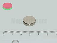 15x4 mm N38 NEODYM mágnes korong