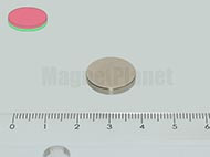 17x2 mm N38 NEODYM mágnes korong