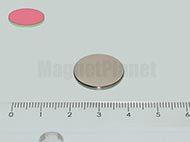 18x1 mm N38 NEODYM mágnes korong