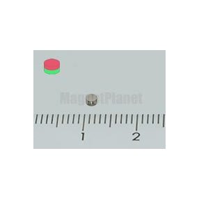 2x1 mm N48 NEODYM mágnes korong