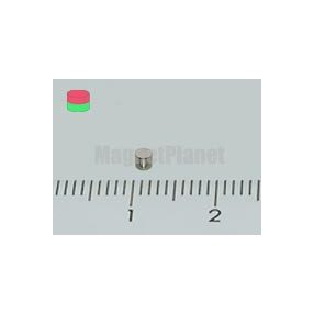 2x2 mm N48 NEODYM mágnes korong