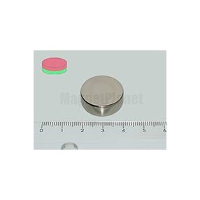 22x6 mm N40 NEODYM mágnes korong